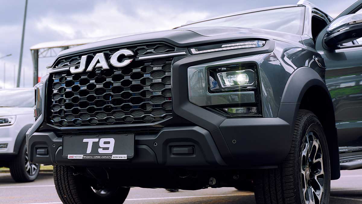Мы рады официально объявить: наш флагман, пикап JAC T9, совсем скоро получит белорусскую прописку